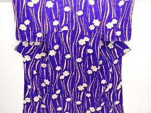 大正ロマン　紋錦紗水仙模様着物